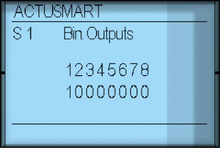 Smartcon Actusmart S1 Binary Outputs