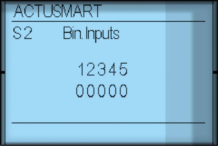 Smartcon Actusmart S2 Binary Inputs